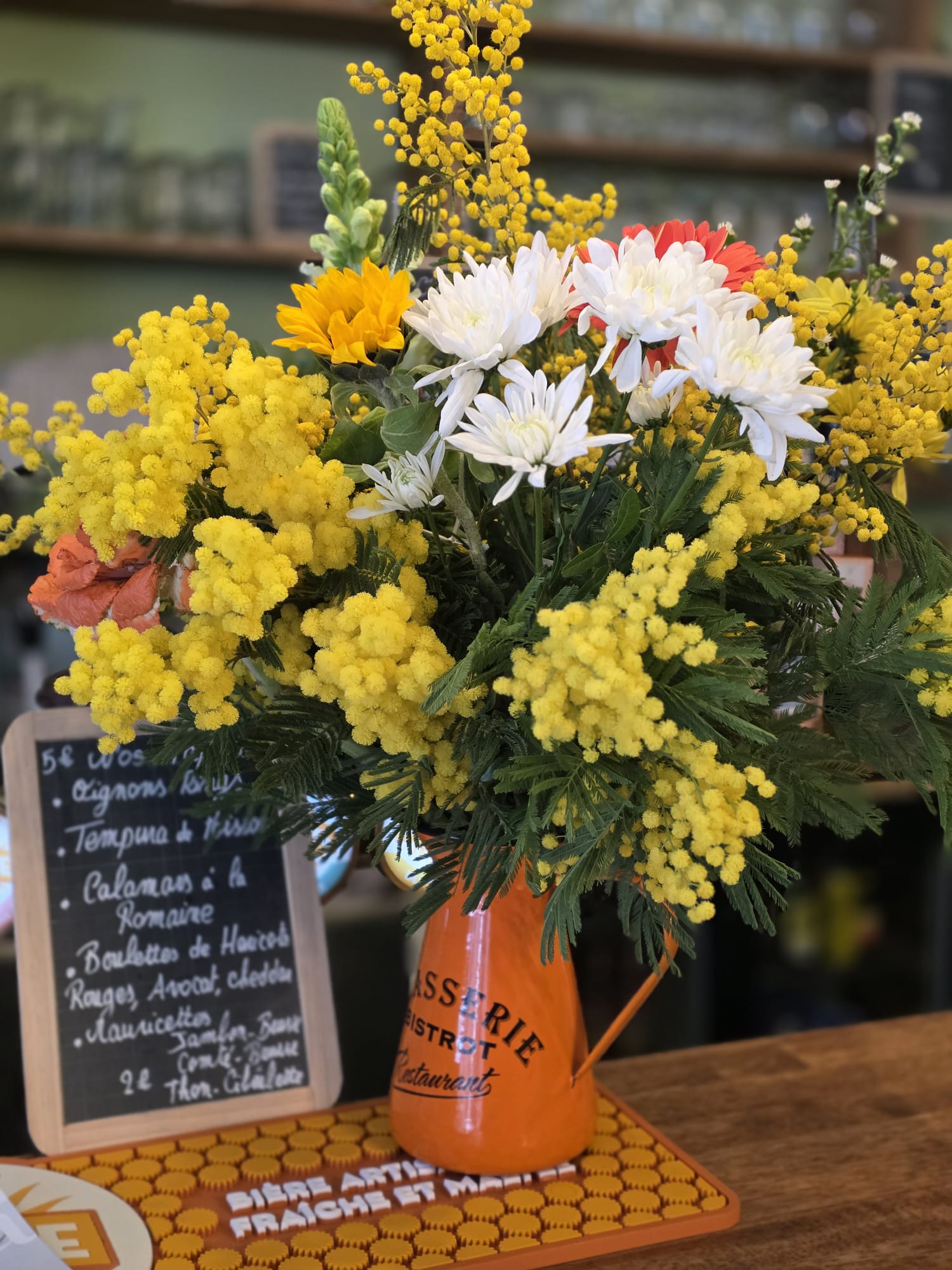 Fleurs en pot